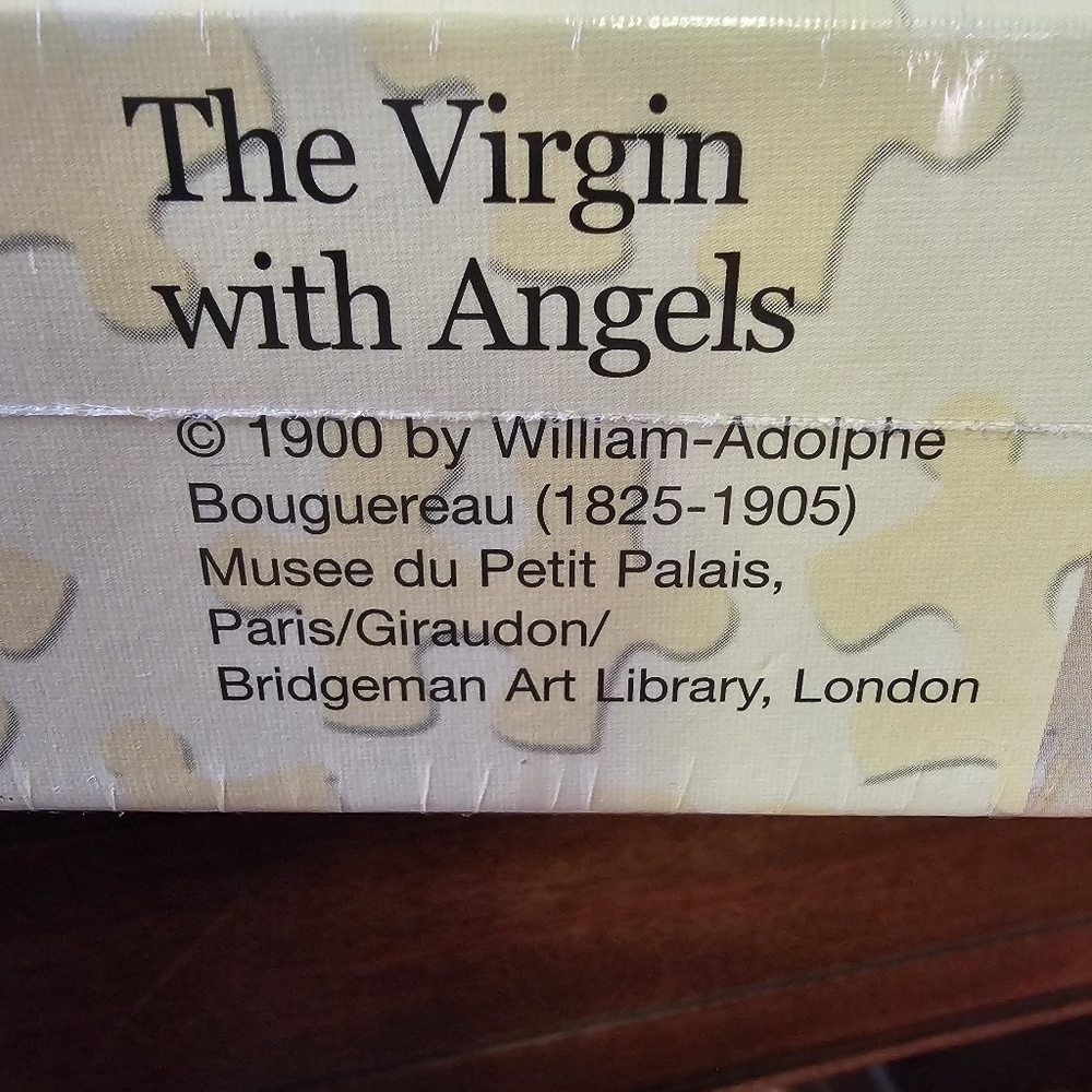 NEW Fx Schmid 2000 Piece Puzzle, The Virgin with Angels Image, Made in France - Picture 9 of 10